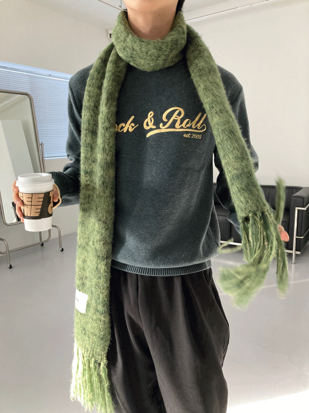 [Wool] Rock&amp;Roll knit (3color)