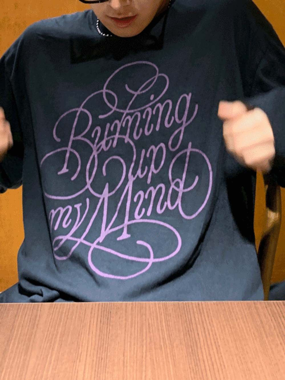 Running dying long T (2color)