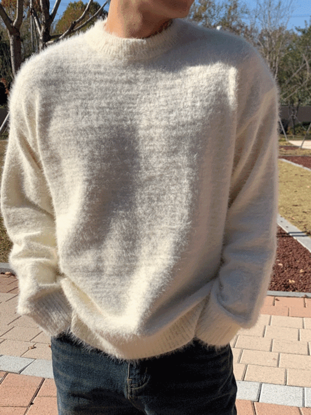Blanc Angorani knit (2color)