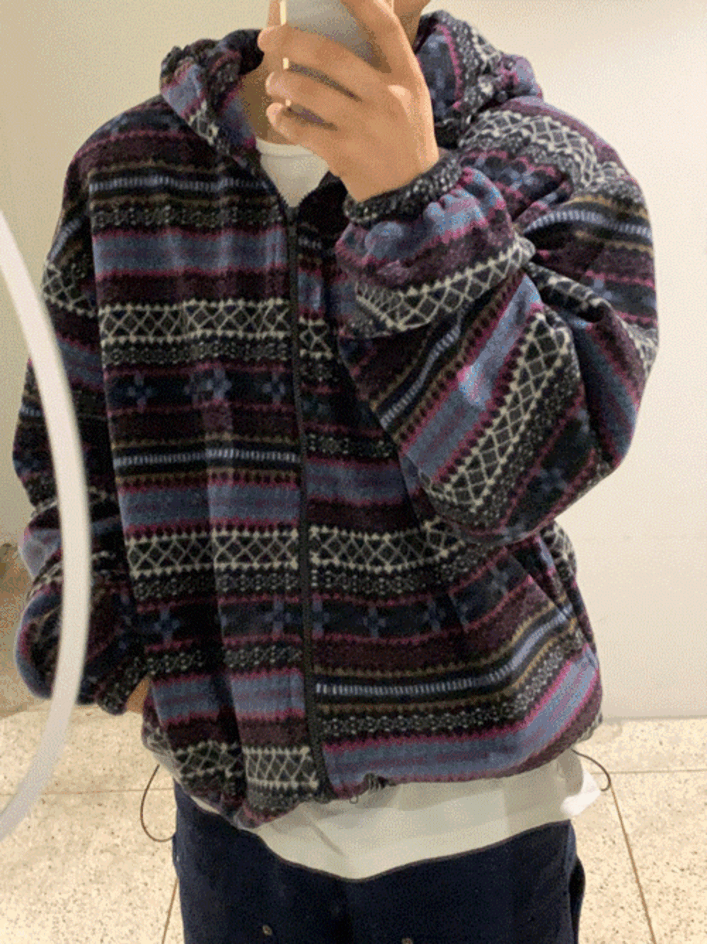 Patagon fleece zip-up (3color)